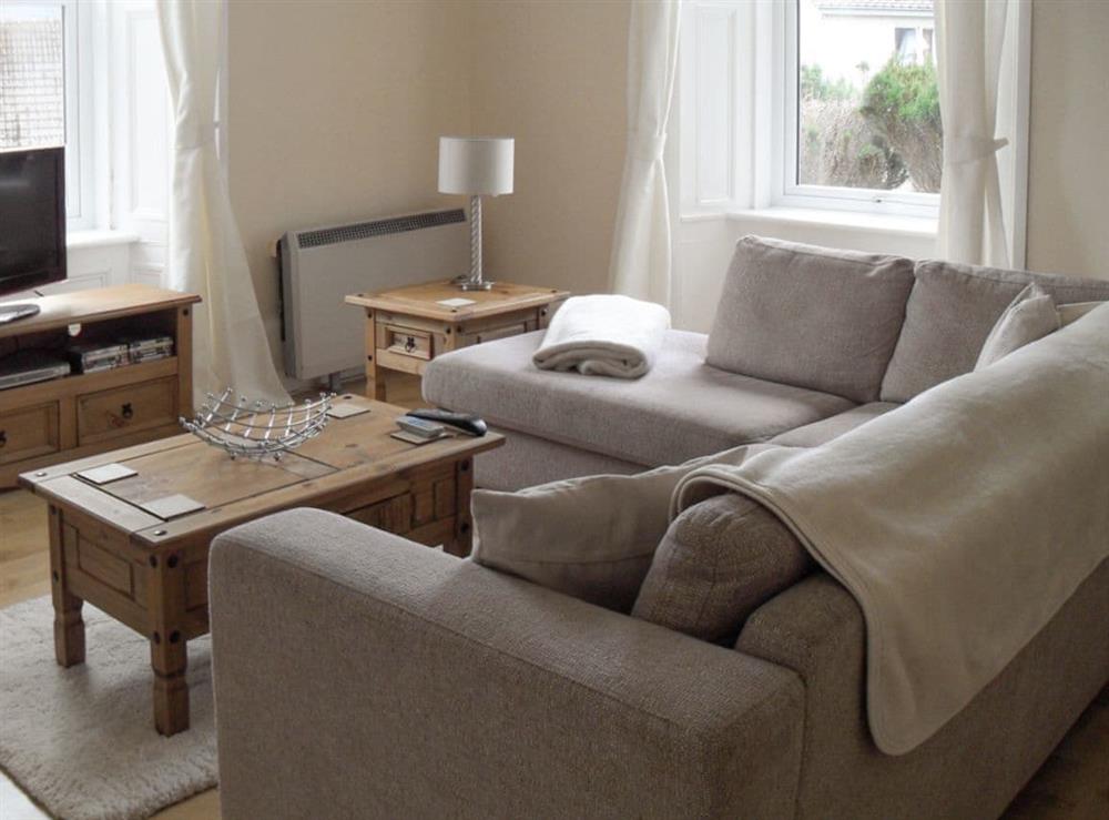 Attractive living area at Bellevue in Strone, near Dunoon, Argyll