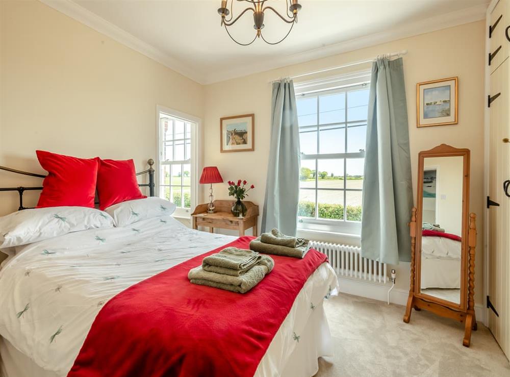 Double bedroom at Bells Cottage in Wrentham, near Southwold, Suffolk