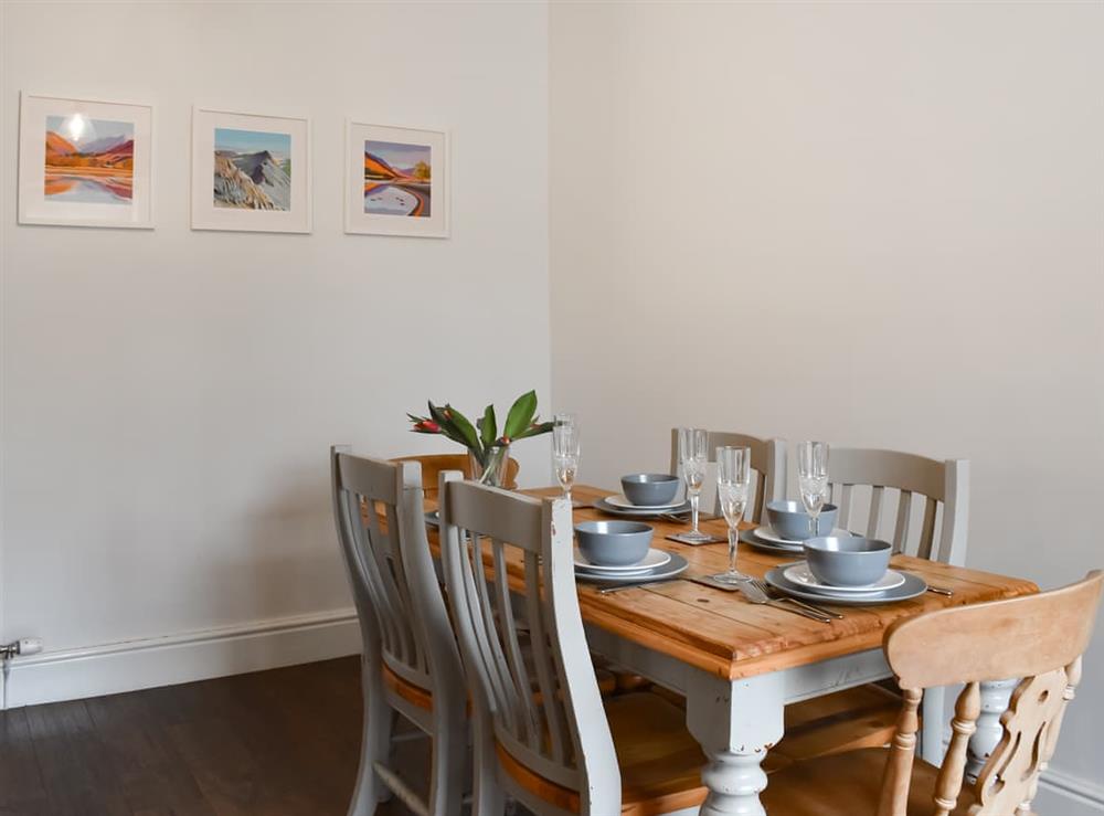 Dining Area at Belmont Apartment in Arnside, near Grange-over-Sands, Cumbria