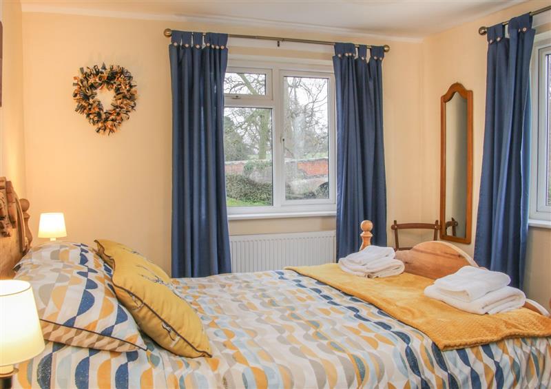 One of the bedrooms at Belmont Bridge, Henlle