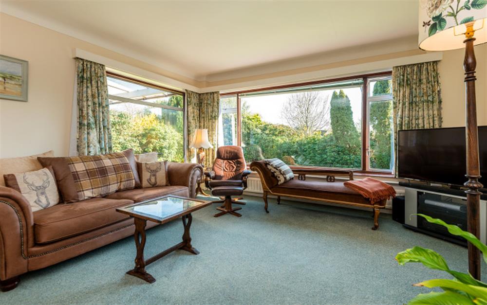 This is the living room at Belmore End in Lymington
