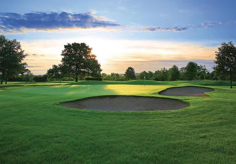 Golf course at Belton Woods Lodges in Belton, Nr Grantham
