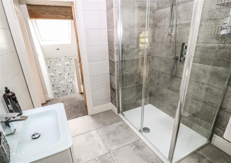 The bathroom at Belvedere Farm, Hipperholme