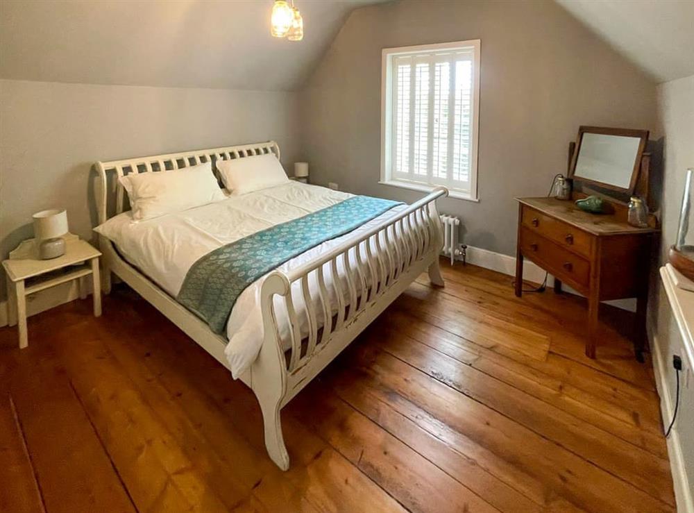 Double bedroom at Belverdere Cottage in St Lawrence, Isle of Wight
