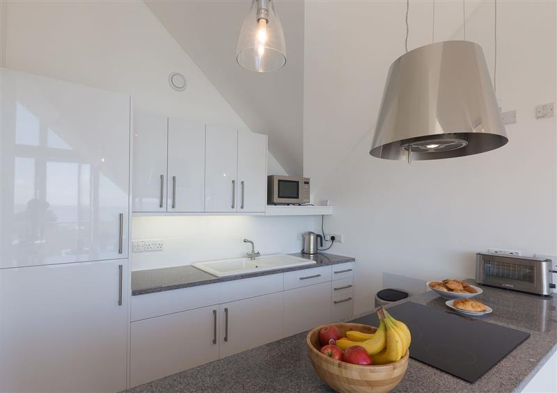 Kitchen at Belyars Penthouse, St Ives