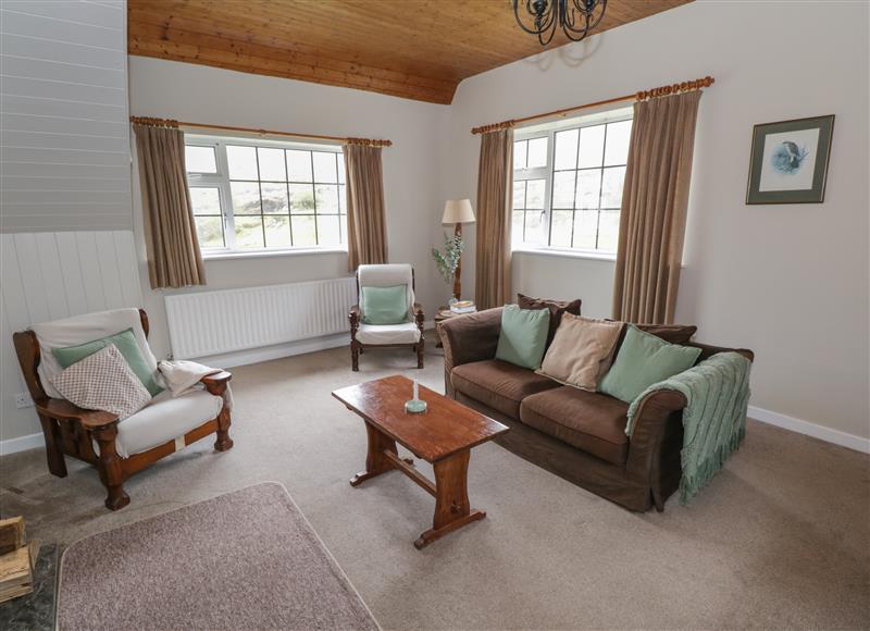 Relax in the living area at Ben Brack, Recess near Oughterard