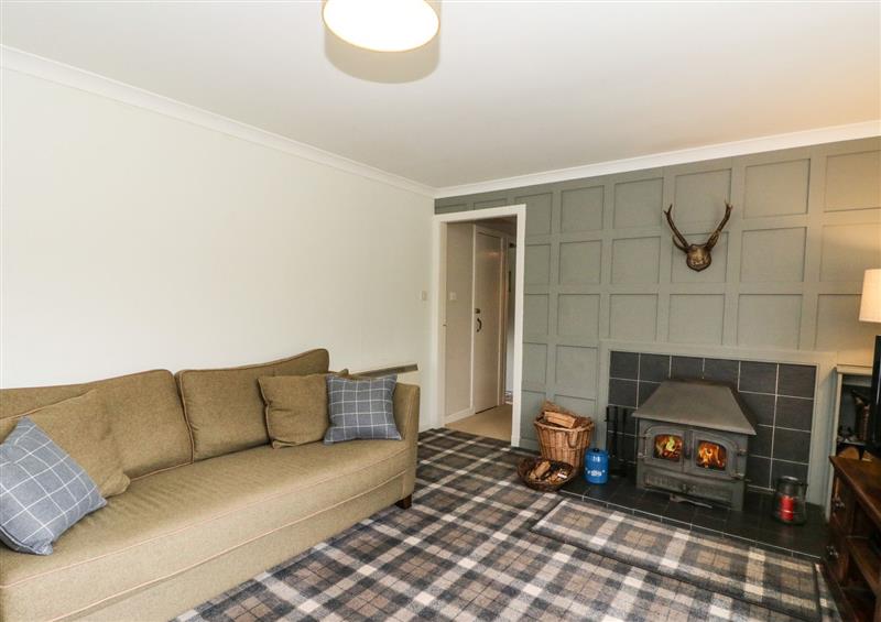 The living room at Ben Grianan, Aberfeldy