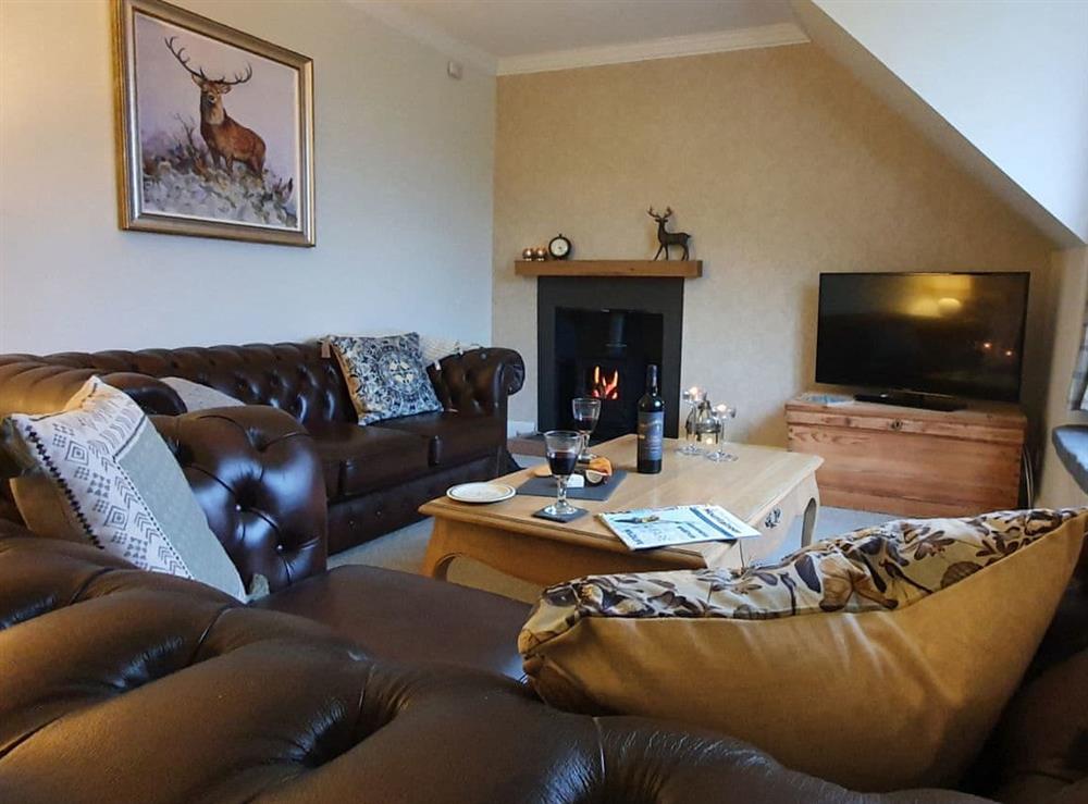 Cosy living room at Ben Ledi View in Callander, Perthshire