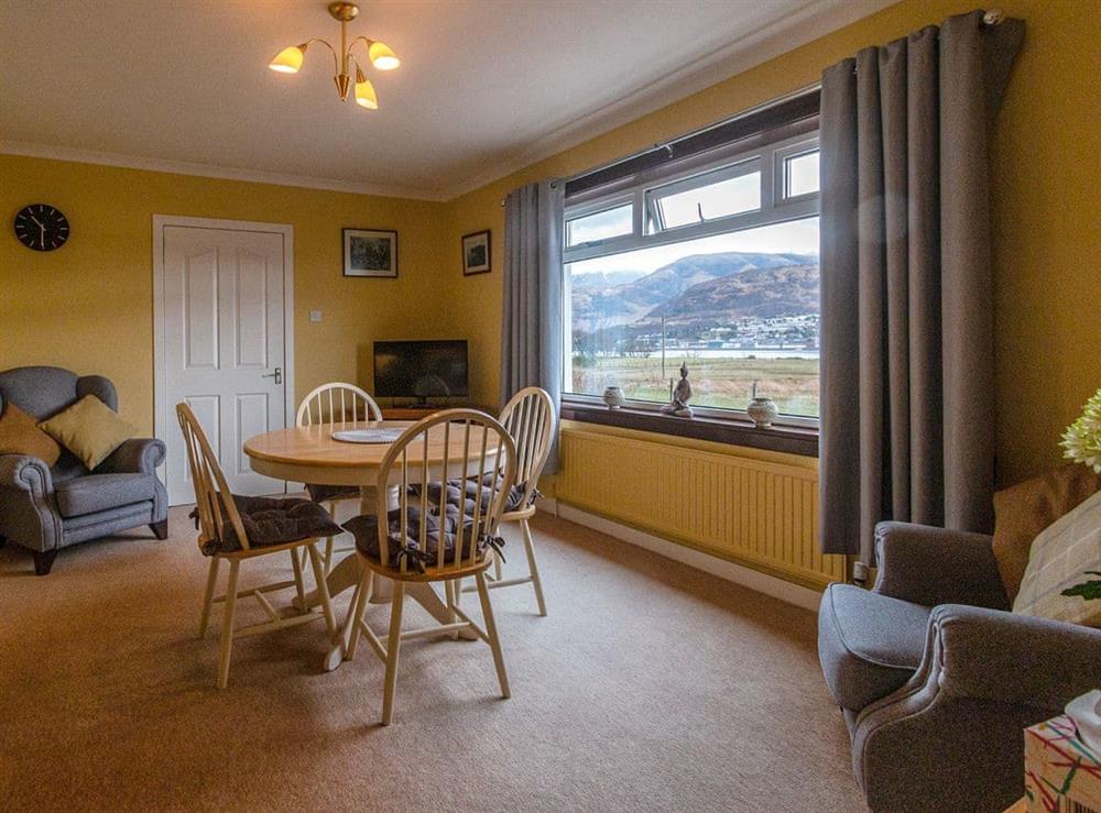 Dining Area at Ben View in Treslaig, near Fort William, Highlands, Inverness-Shire
