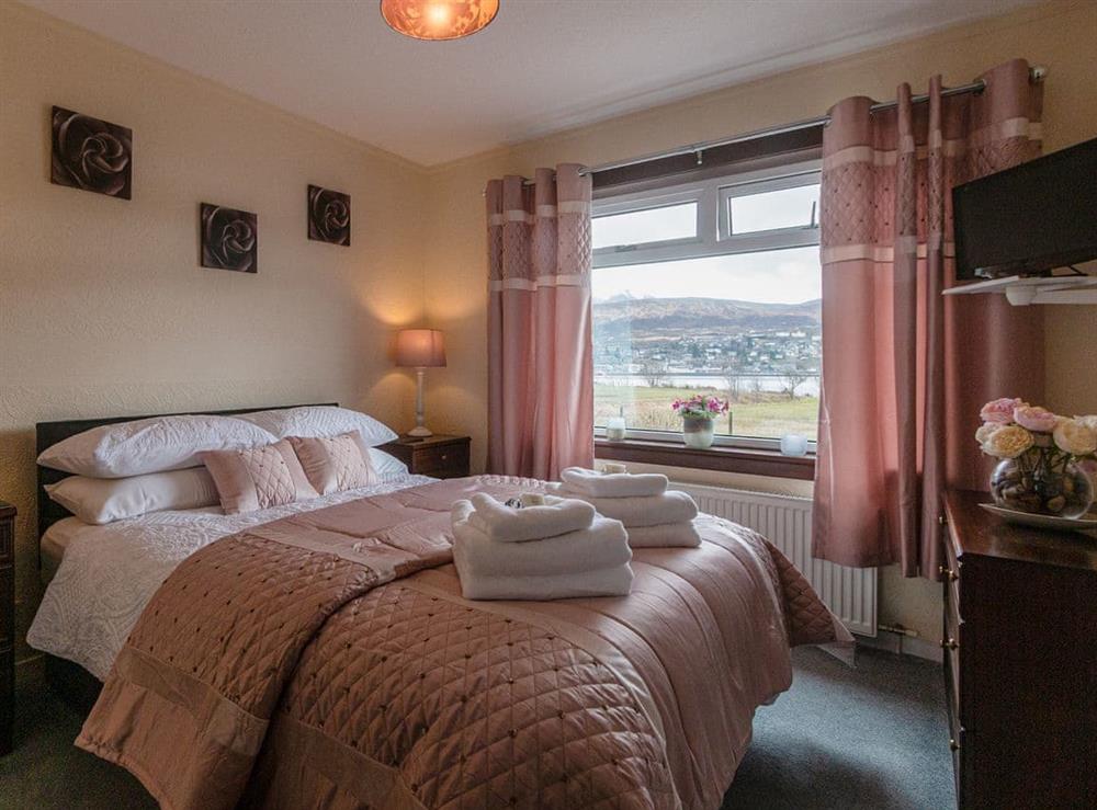 Double bedroom at Ben View in Treslaig, near Fort William, Highlands, Inverness-Shire