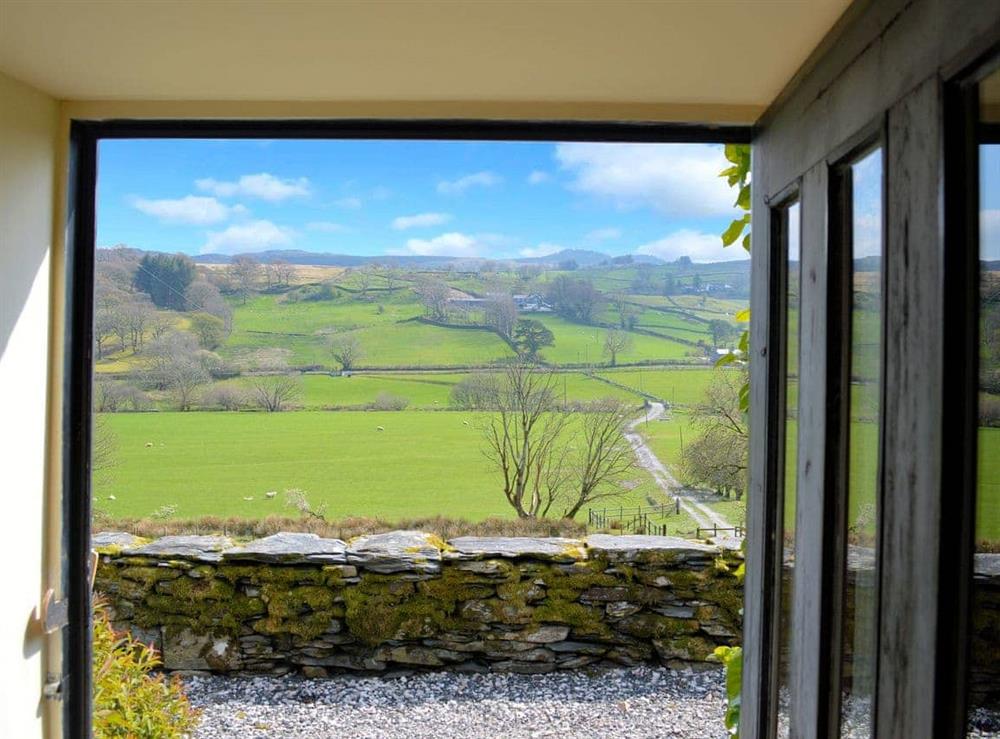 Beautiful views of the surrounding area at Benar Cottage in Penmachno, near Betws-y-Coed, Gwynedd
