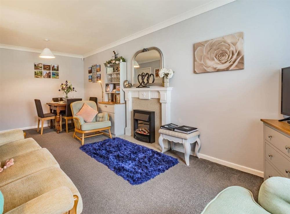 Living room at Benard in Bridlington, North Humberside