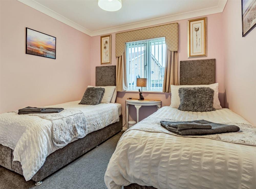 Twin bedroom at Benard in Bridlington, North Humberside