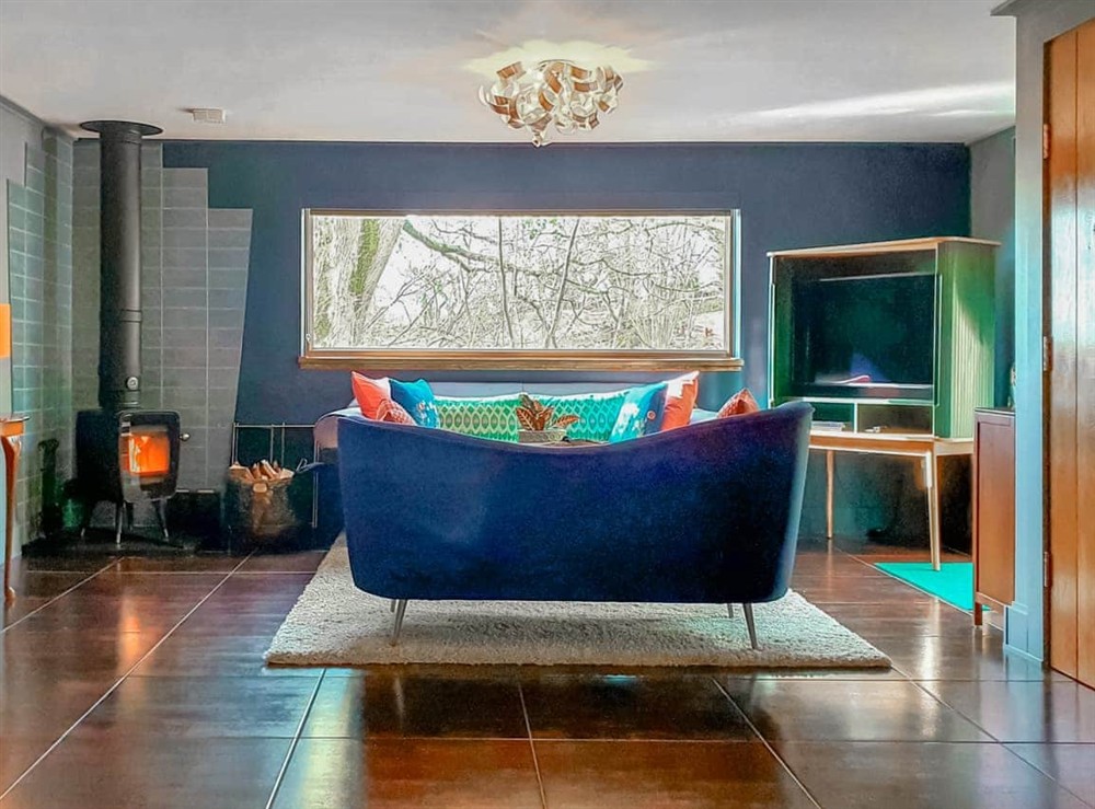 Living room at Benchwood House in Hastings, East Sussex