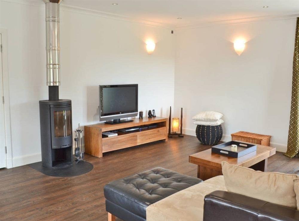 Living room at Bengali in Ringford, near Kirkcudbright, Kirkcudbrightshire