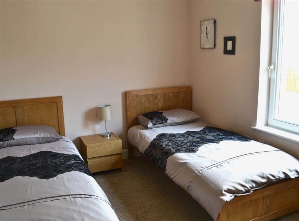 Twin bedroom at Bengali in Ringford, near Kirkcudbright, Kirkcudbrightshire