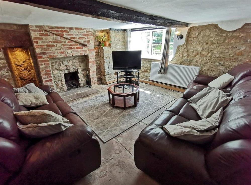 Living room at Bengough’s Annexe in Breadstone, Vale of Berkeley, Gloucestershire