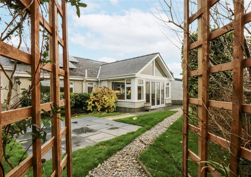 Outside at Benlli, Aberdaron