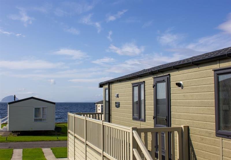 The Ailsa at Bennane Shore Holiday Park in Lendalfoot, South West Scotland