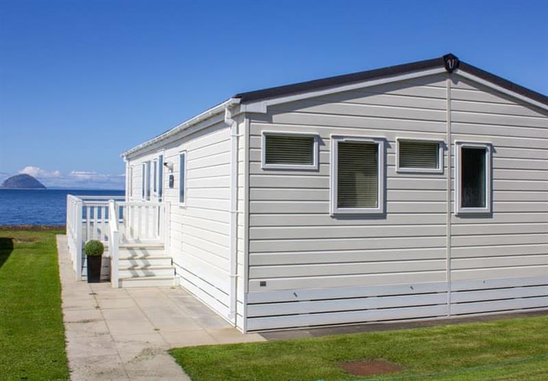 The Kintyre has sea views at Bennane Shore Holiday Park in Lendalfoot, South West Scotland