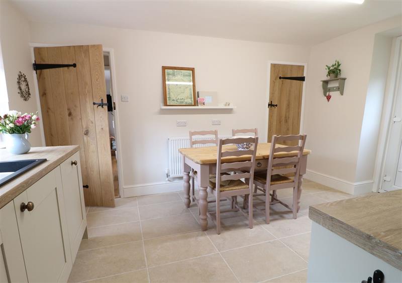 The kitchen and dining area at Bennetts Cottage, Oakham, Leicestershire