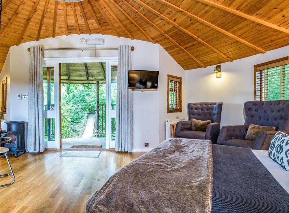 Relax in the living area (photo 2) at Bensfield Treehouse in Wadhurst, East Sussex