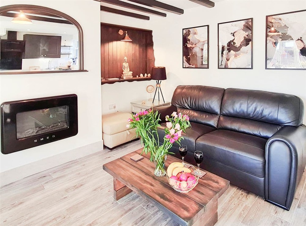 Living area at Benson’s Gem in Whitby, North Yorkshire