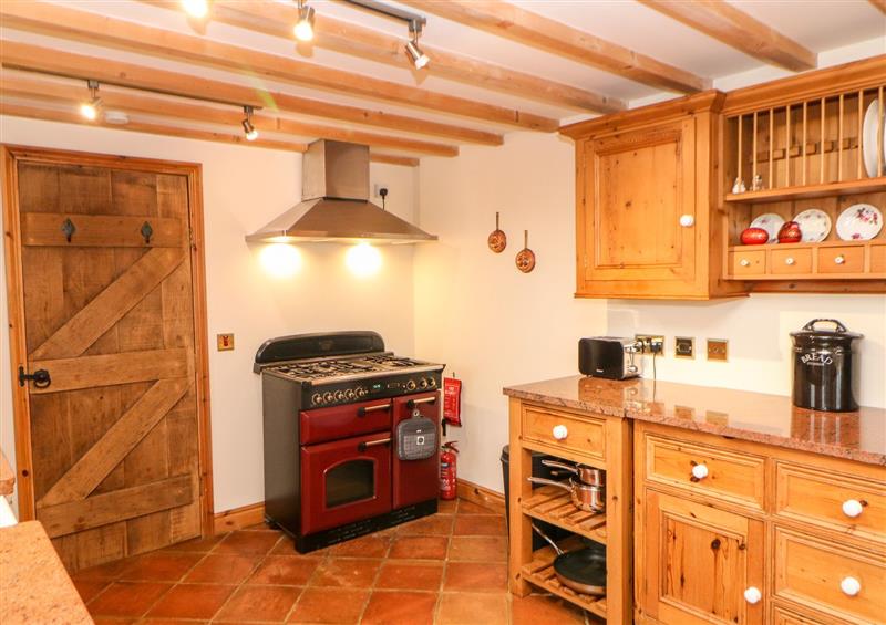 This is the kitchen at Bent Chapel Cottage, Ashleyhay near Wirksworth