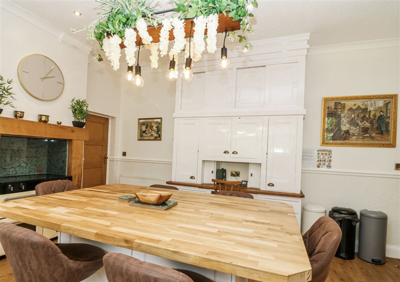 Dining room at Bentfield House, Rotherham near Whiston