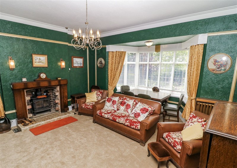 The living area at Bentfield House, Rotherham near Whiston