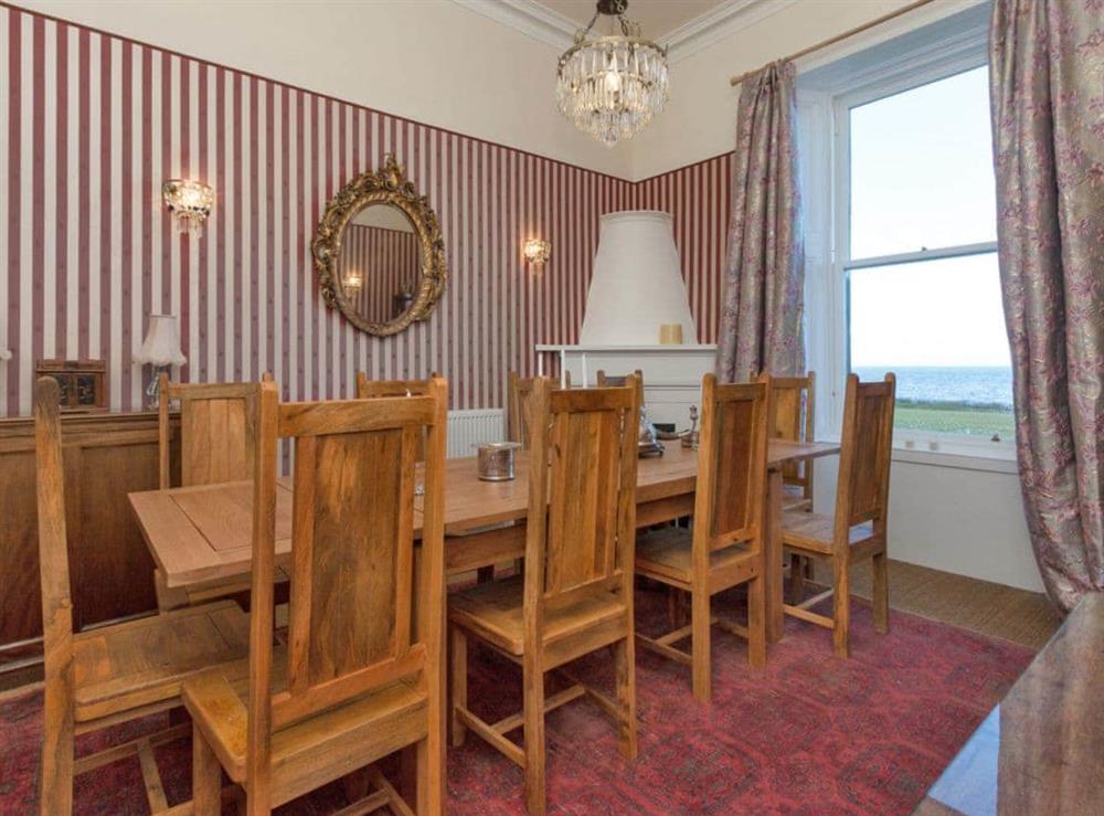 Dining room at Bentfield in Prestwick, Ayrshire