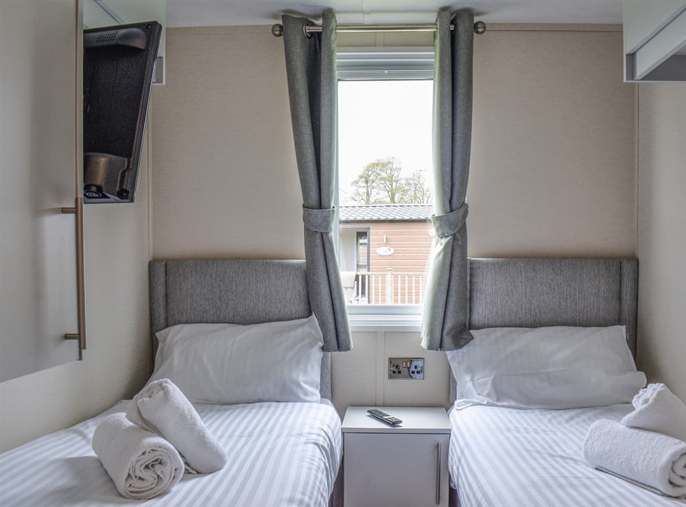 Twin bedroom at Bentley in Sewerby, near Flamborough, North Humberside