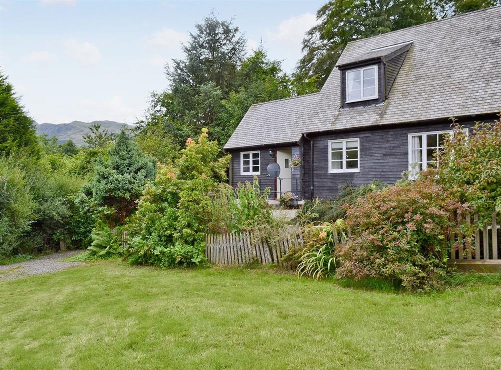 Exterior at Benvane Cottage in Balnaha Forest, near Strathyre, Perthshire