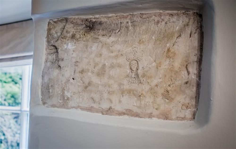 During renovation work fascinating wall drawings were discovered at Benville Cottage, Benville