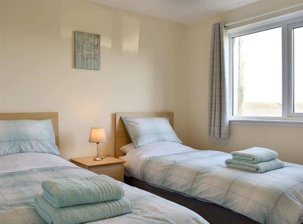 Twin bedroom at Benwells Holiday Cottage in Maud, near Mintlaw, Aberdeenshire