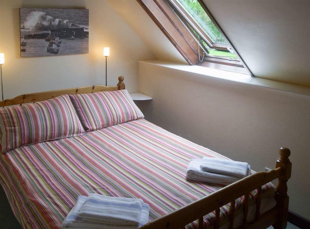 Double bedroom at Bergerac Cottage in Lyme Regis, Dorset., Great Britain