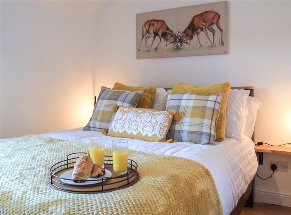 Double bedroom at Bernards Hill Cottage in Bridgnorth, Shropshire