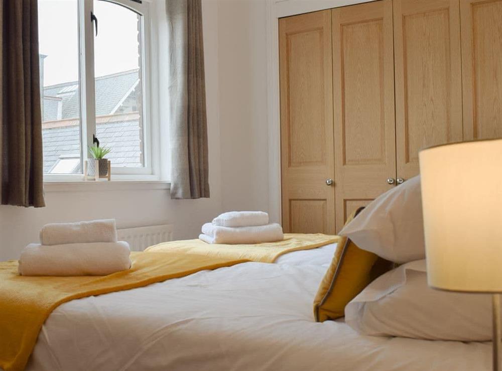 Twin bedroom at Bernicia House in Seahouses, Northumberland