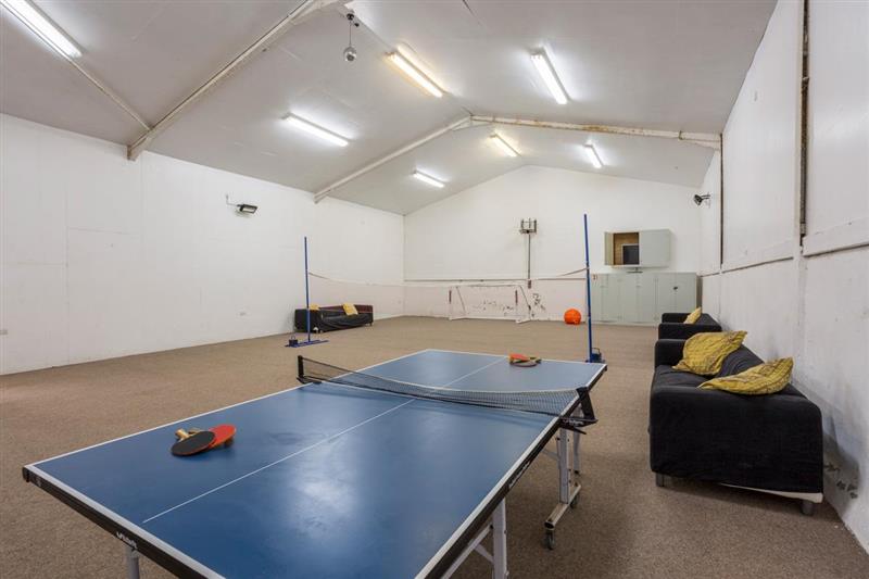 Games room at Berry Manor, Bideford, Devon