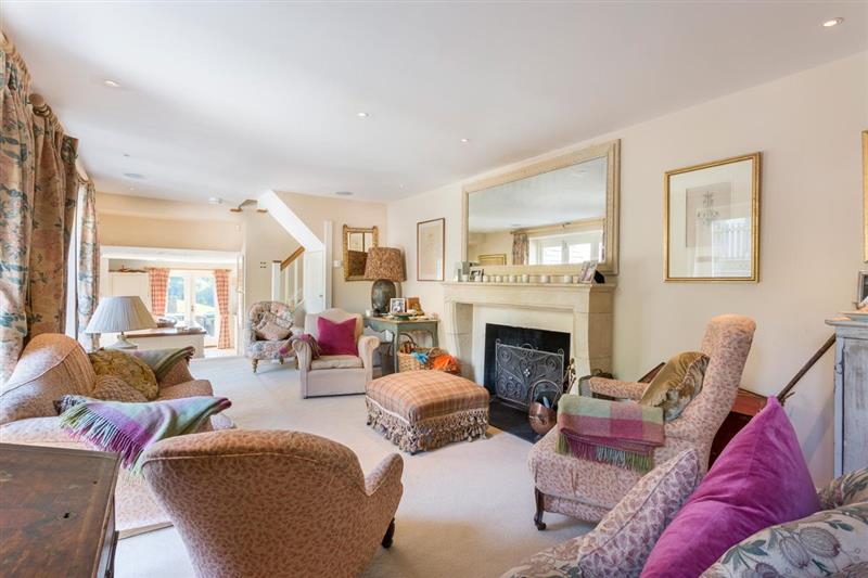 Living room at Berry Wood Barn, Abergavenny, Gwent