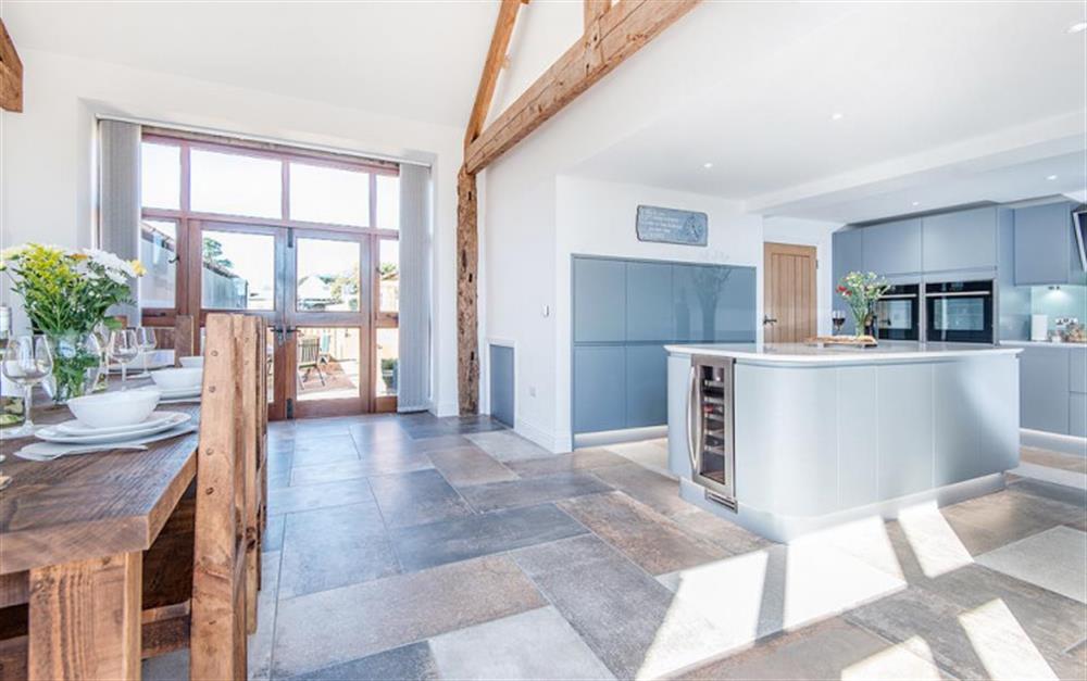 A tastefully modernised barn conversion at Berry's Barn in Colyton
