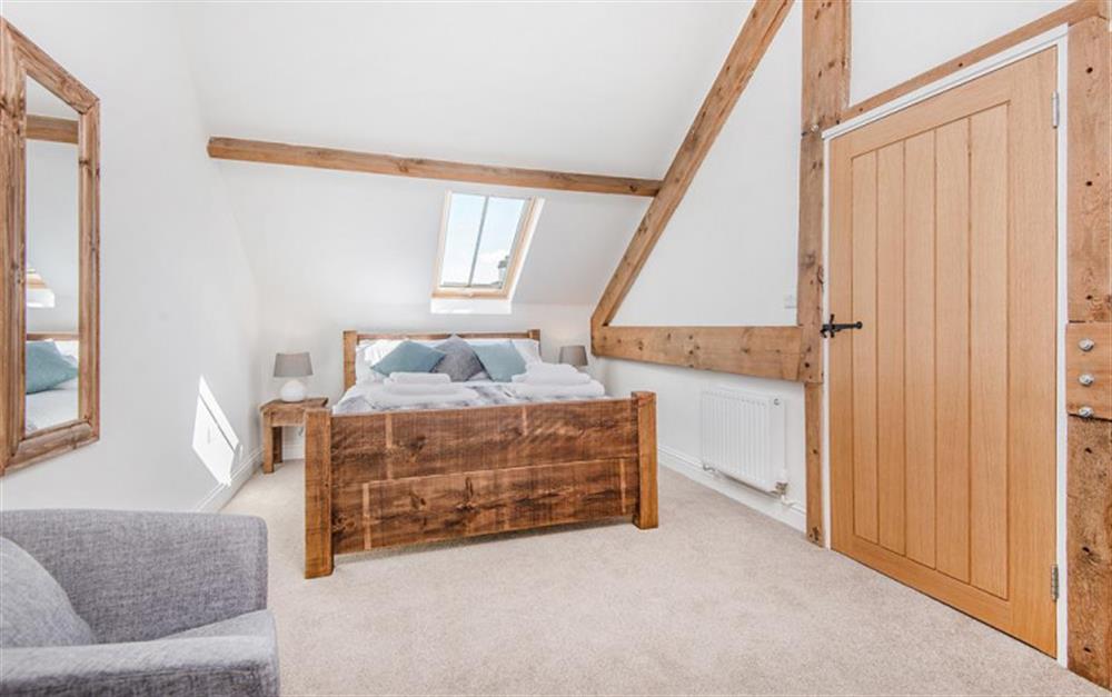 All the bedrooms have a luxury feel at Berry's Barn in Colyton