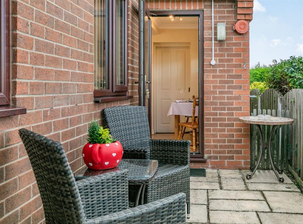 Outdoor area at Berwood Cottage in Epworth, near Market Rasen, South Yorkshire