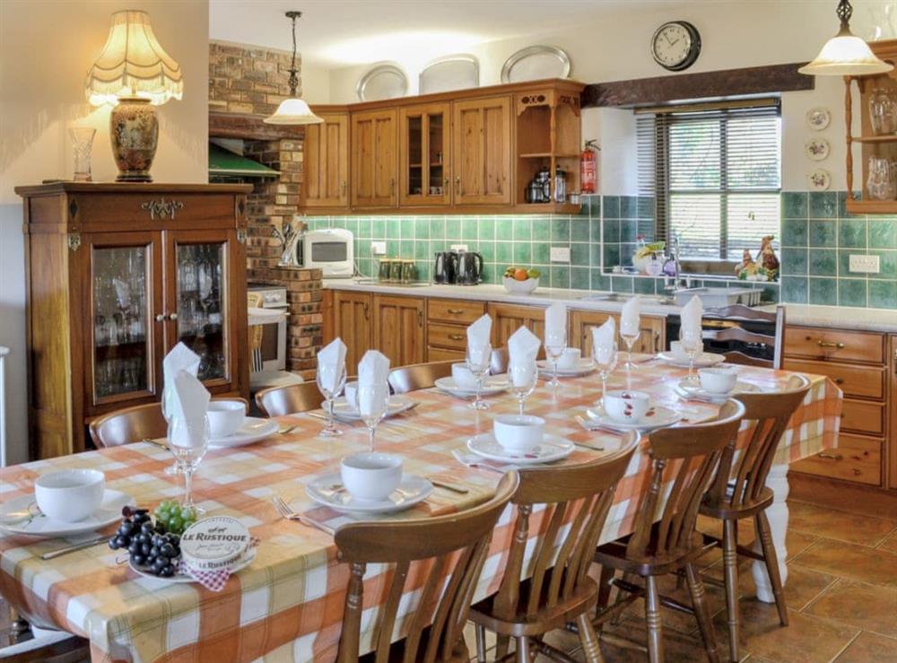 Delightful dining area/ kitchen at Berwyn Bank in Arkleby, near Cockermouth, Cumbria