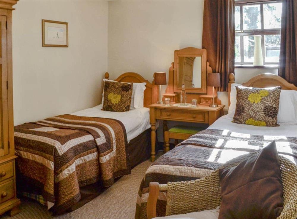 Twin bedroom at Berwyn Bank in Arkleby, near Cockermouth, Cumbria