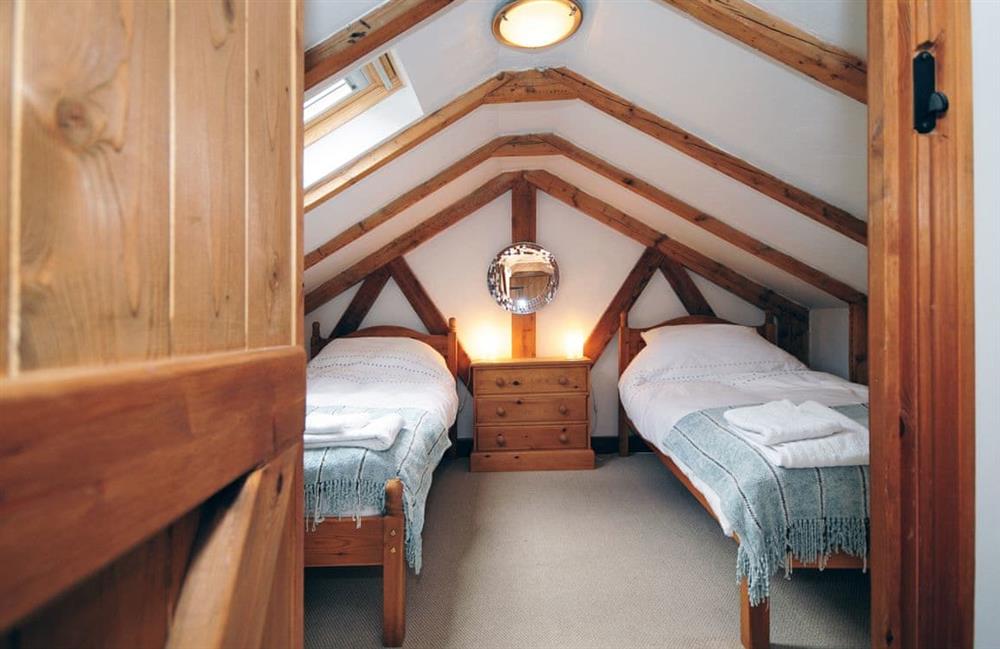 This is a bedroom at Berwyn in Beaumaris, near Menai Strait, Anglesey, Gwynedd
