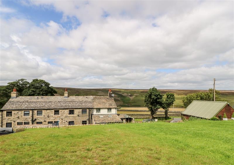 The setting at Bess Cottage, Cragg Vale