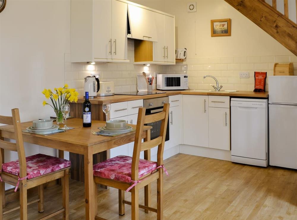 Delightful kitchen/ dining area at Besss Cottage in Byley, near Middlewich, Cheshire
