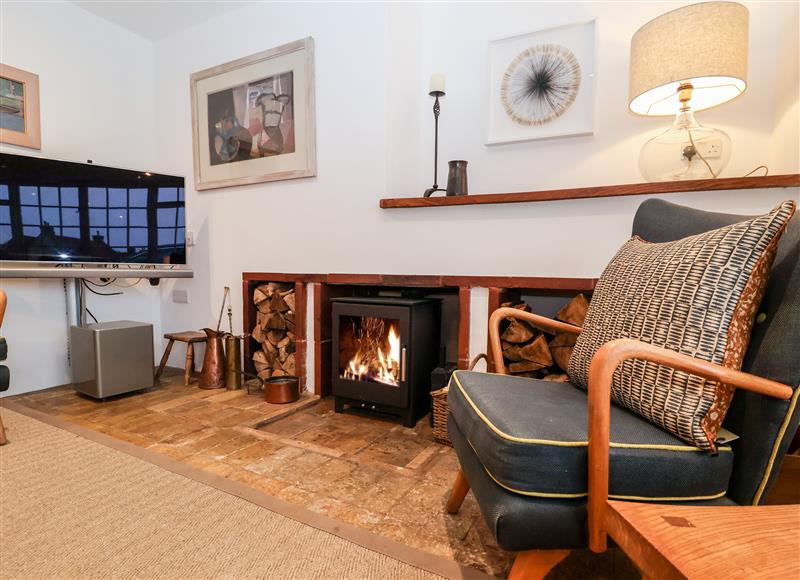 The living area at Beta Cottage, Walberswick