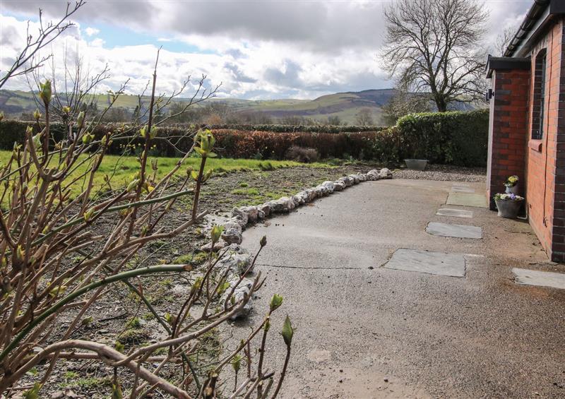 Enjoy the garden at Bethania, Cefn Coch near Llanrhaeadr-Ym-Mochnant